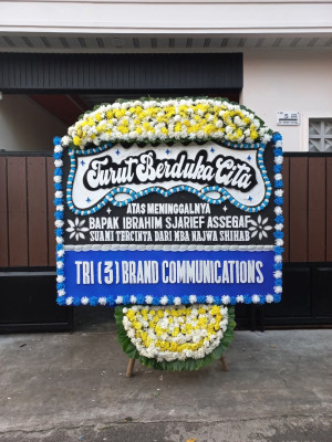 Papan Bunga Duka di Jati Mulya